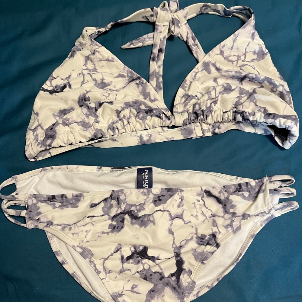 Ashley Graham Swimsuits For All triangle bikini